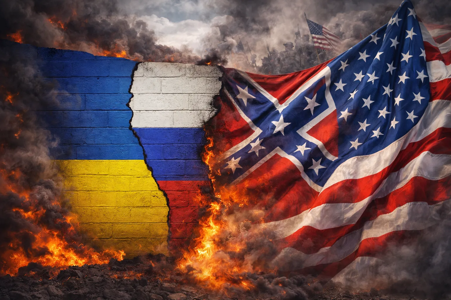 Russia-Ukraine vs US civil war eric