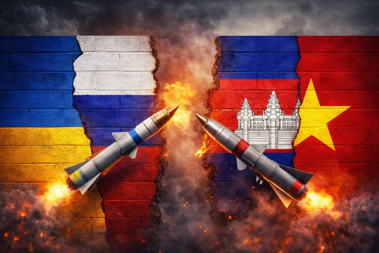 Russia-Ukraine vs Vietnam-Cambodia eric
