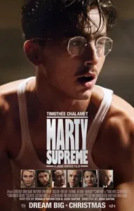 marty supreme poster