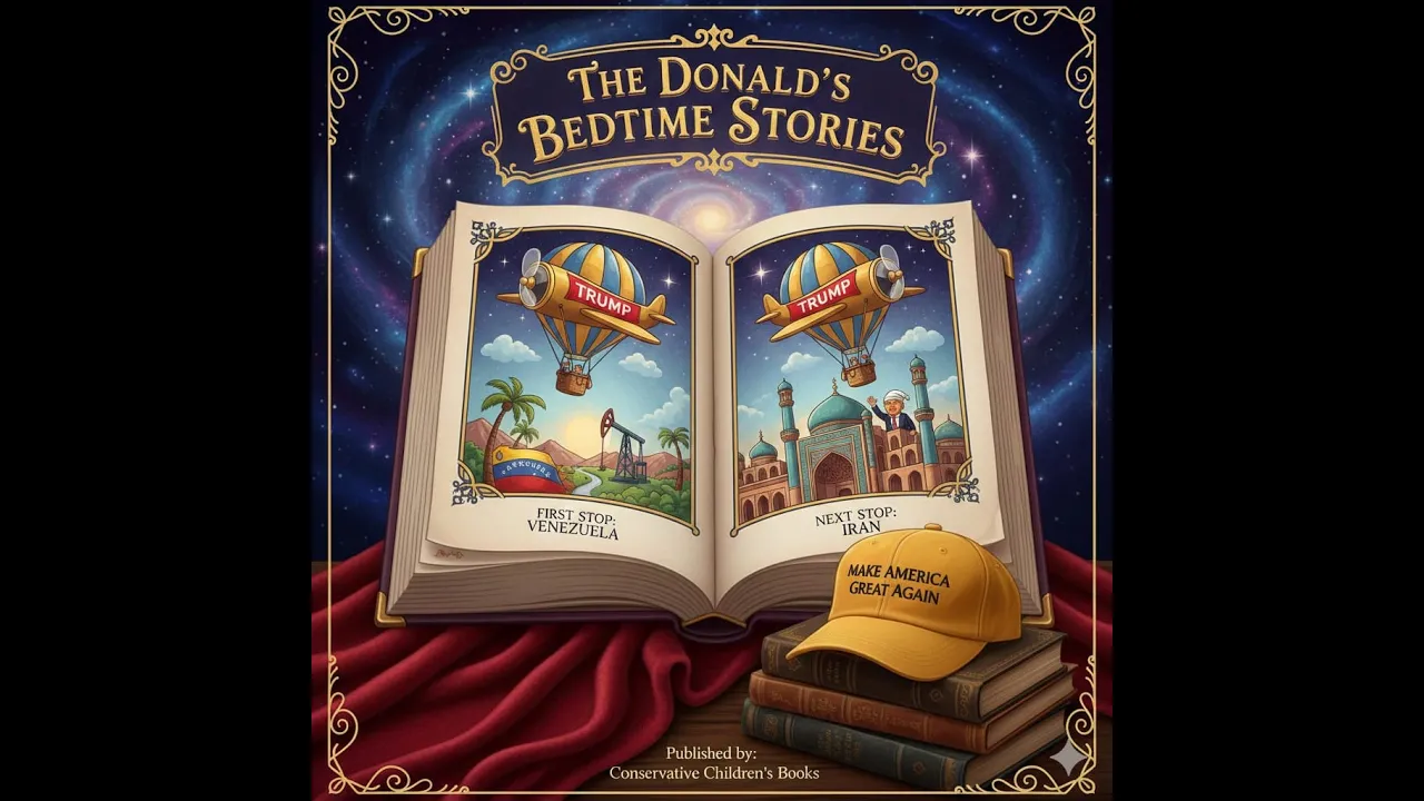 The Donald’s bedtime storybook: First stop, Venezuela, next stop Iran maxresdefault (2)