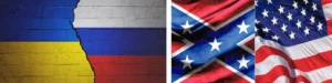 ukr russia conf union flags