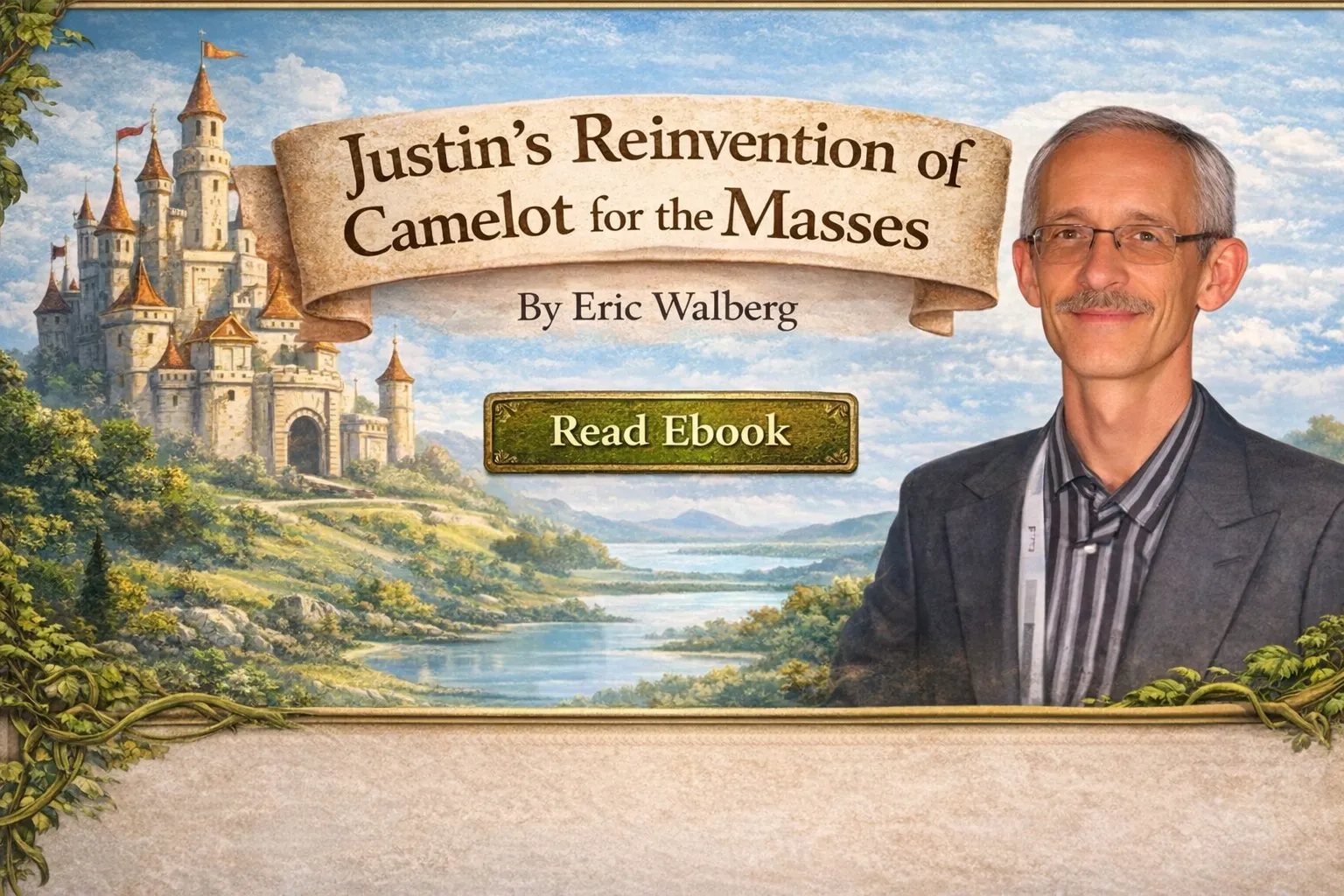 Justin's reinvention of Camelot for the Masses ebook by Eric Walberg chatgpt image feb 10, 2026, 11 57 18 pm