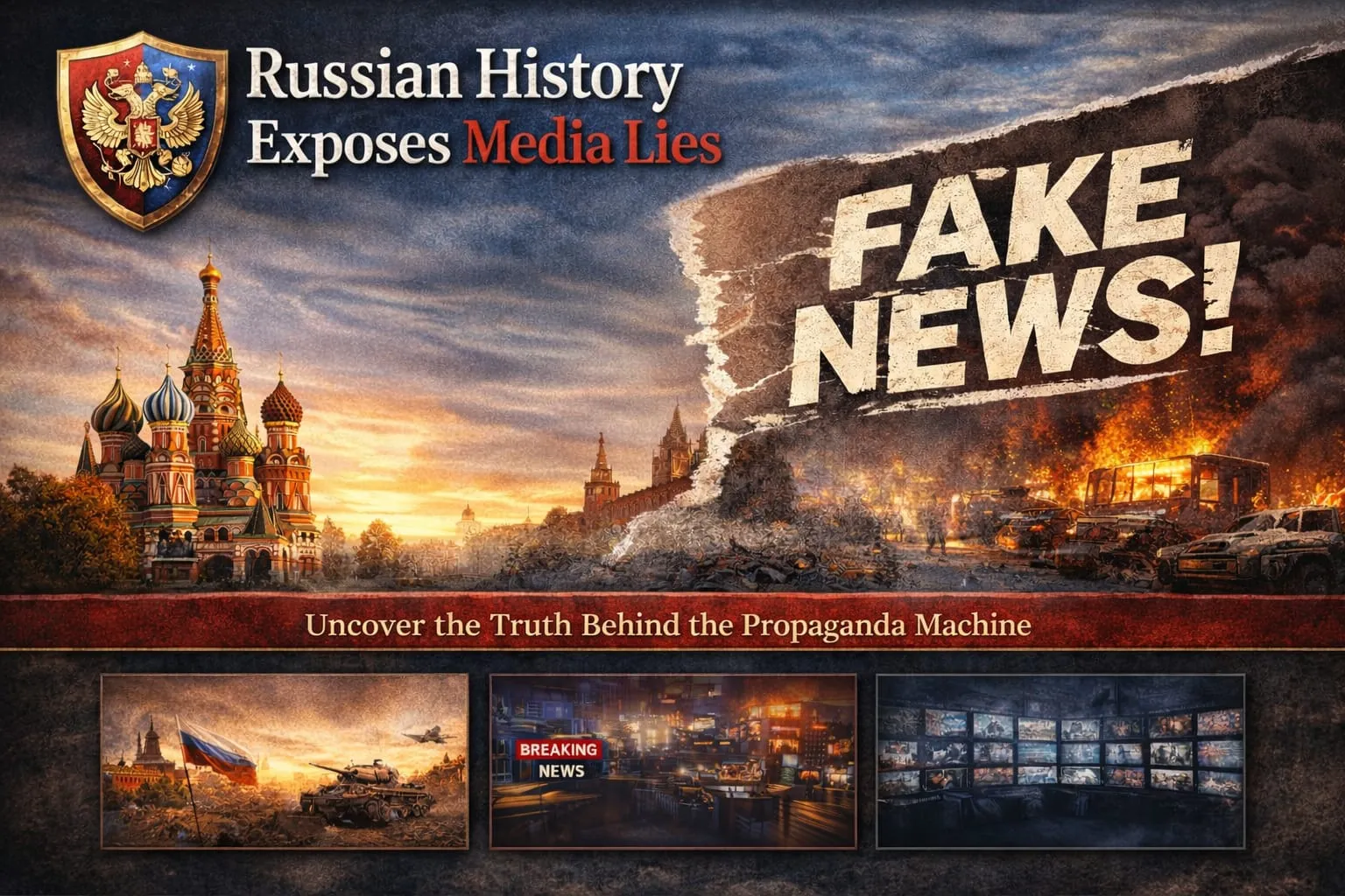 Russian history exposes media lies eric