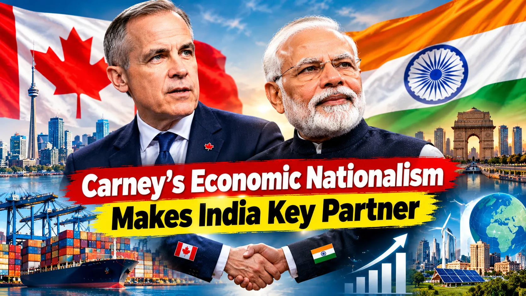 canada–india economic partnership montage